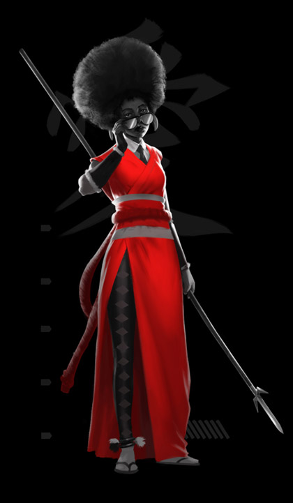 Character Detail Background